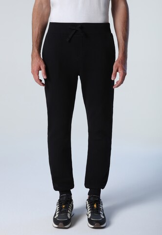 North Sails Regular Pants in Black: front