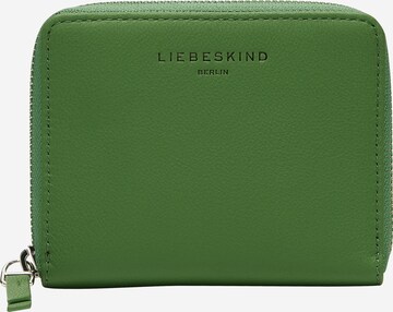 Portamonete di Liebeskind Berlin in verde: frontale