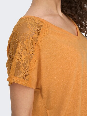 ONLY T-Shirt 'AUGUSTA' in Orange