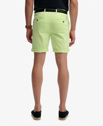 Regular Pantalon chino Superdry & Co en vert