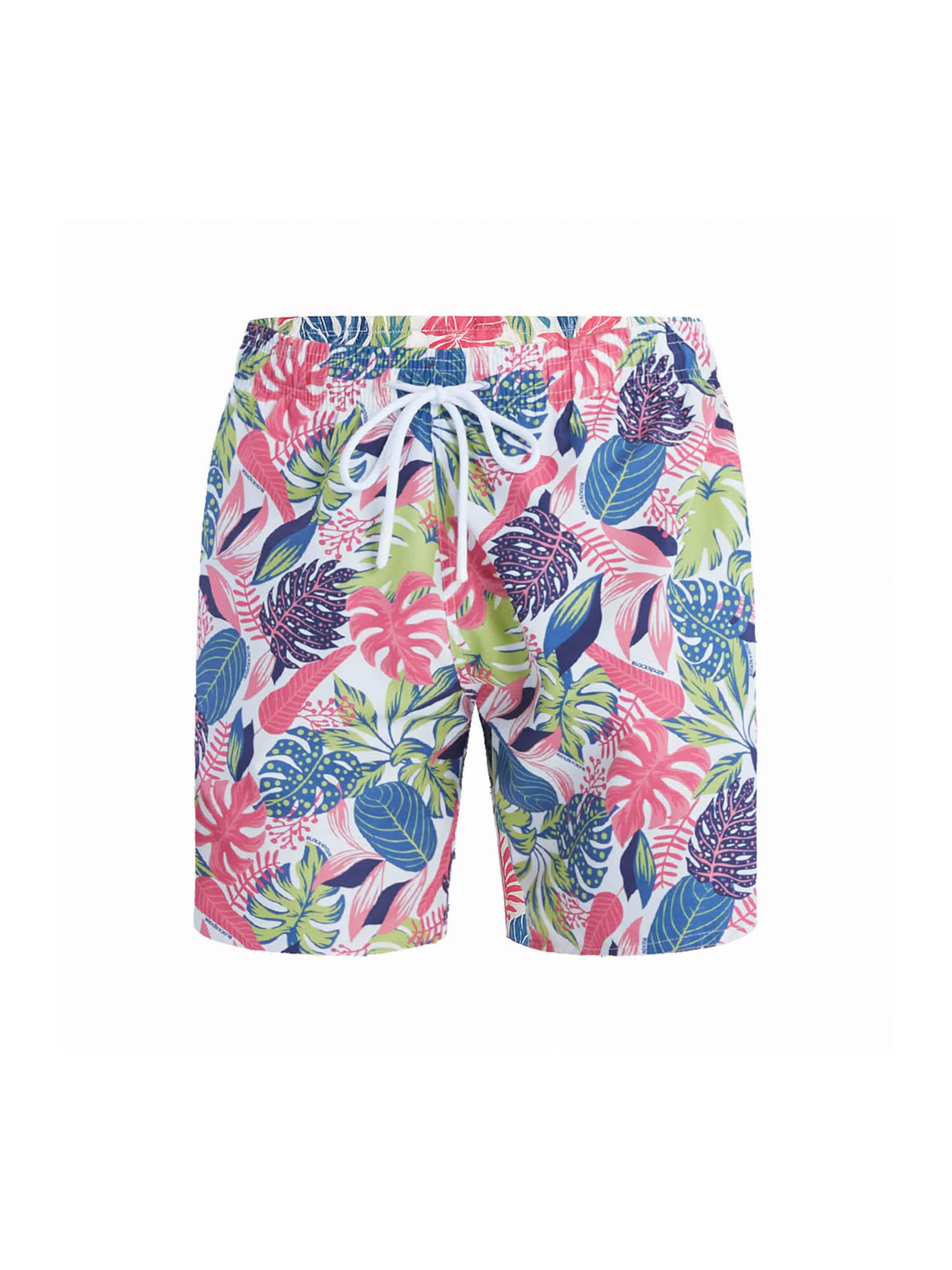 Blackspade Board Shorts ' Medium Pattern ' in Mixed colors: front