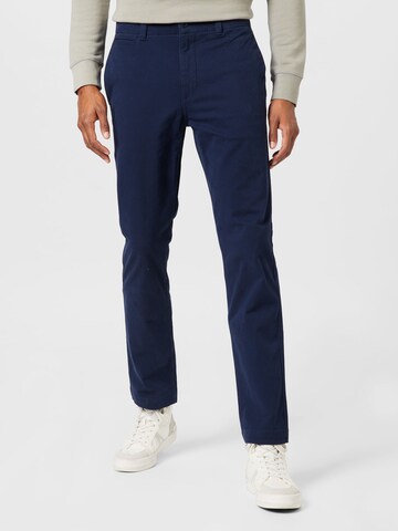 Coupe slim Pantalon chino 'SMART 360 FLEX CALIFORNIA' Dockers en bleu : devant