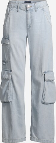 Loosefit Jeans cargo AÉROPOSTALE en bleu : devant