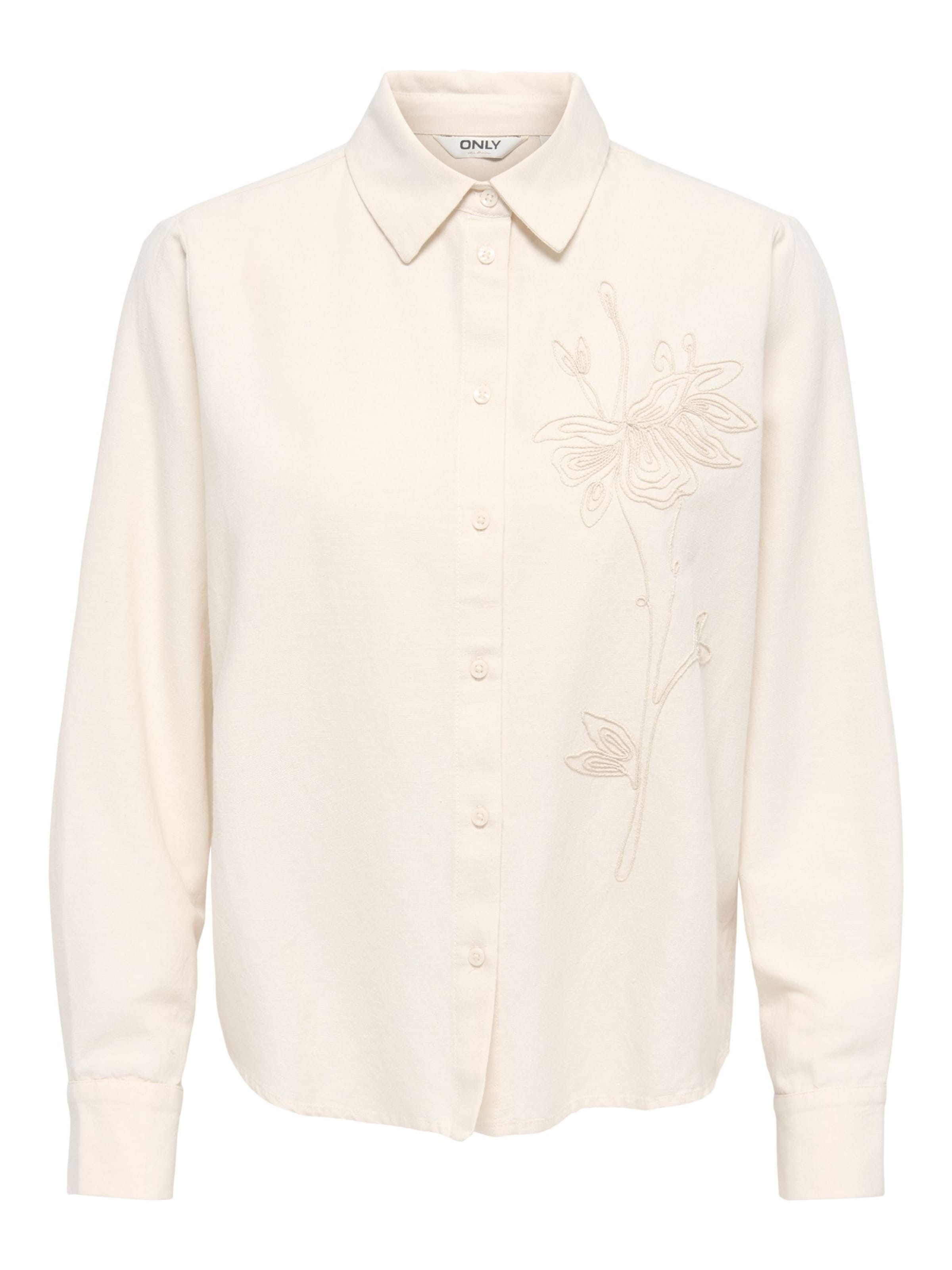 ONLY - Blusa 'ONLLaurel' en beige: frente