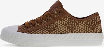 GUESS Sneaker 'CAREY2' in Braun: Vorderseite