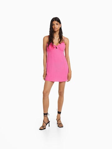 Bershka Zomerjurk in Roze