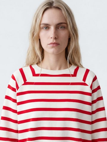 Sweat-shirt 'Crew Neck' Mavi en rouge