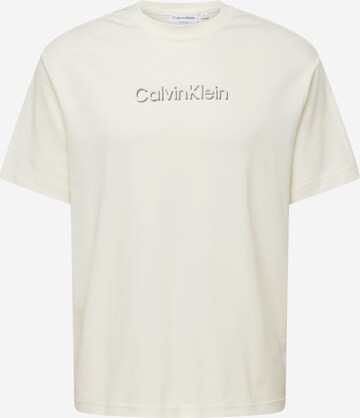 Calvin Klein Regular T-Shirt in Beige: predná strana