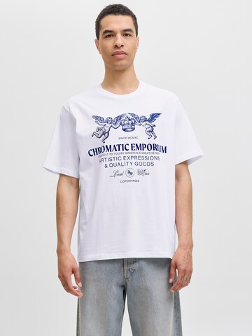 JACK & JONES Футболка 'JORLIVERPOOL' в Белый: спереди