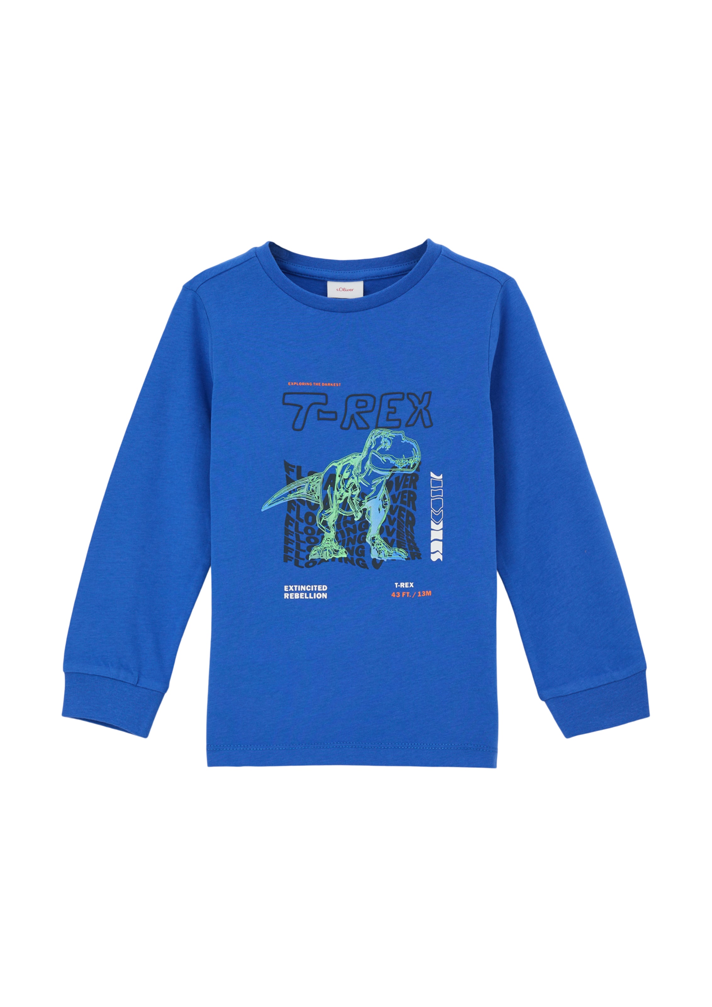 Sweat s.Oliver en bleu : devant