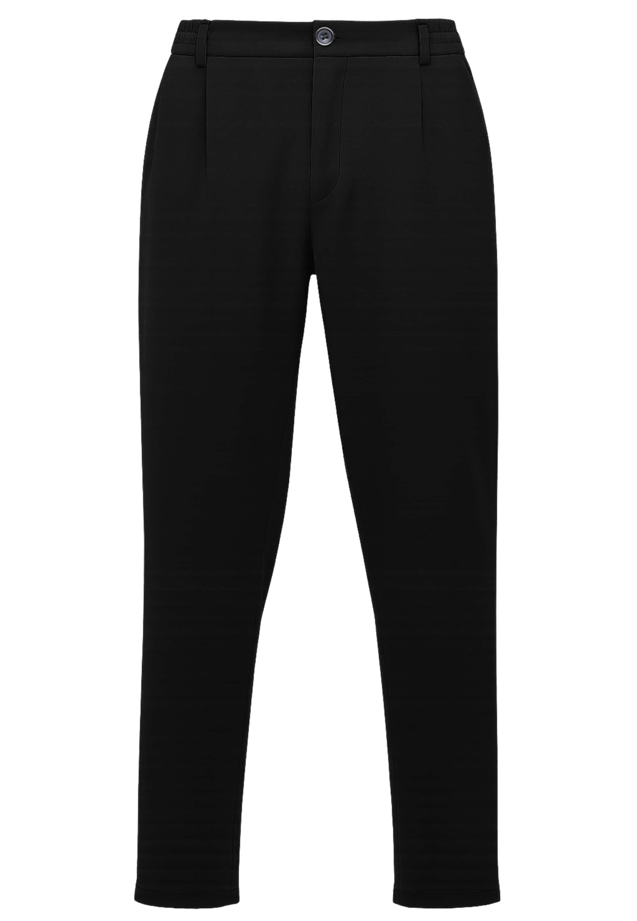 Pantaloni 'Pepe' di 2Y Premium in nero: frontale