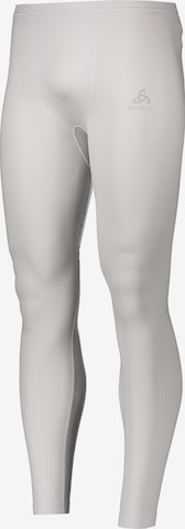ODLO Skinny Športne hlače | bela barva: sprednja stran