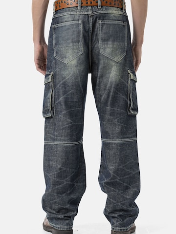 CIPO & BAXX Loosefit Jeanshose 'CD897', Over Size, Loose Fit, Dirty in Grün