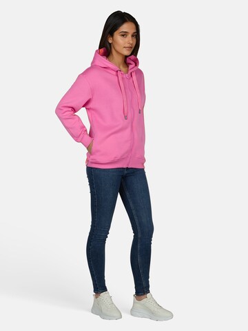 salzhaut Sweatvest 'Tope' in Roze
