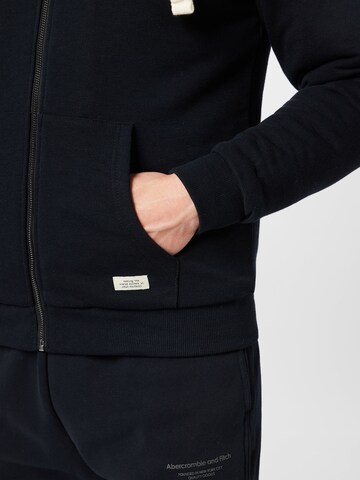 BLEND Sweatjacke in Schwarz