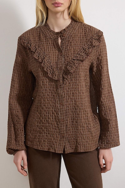 Trendyol Blouse in XS in Light brown, Item view