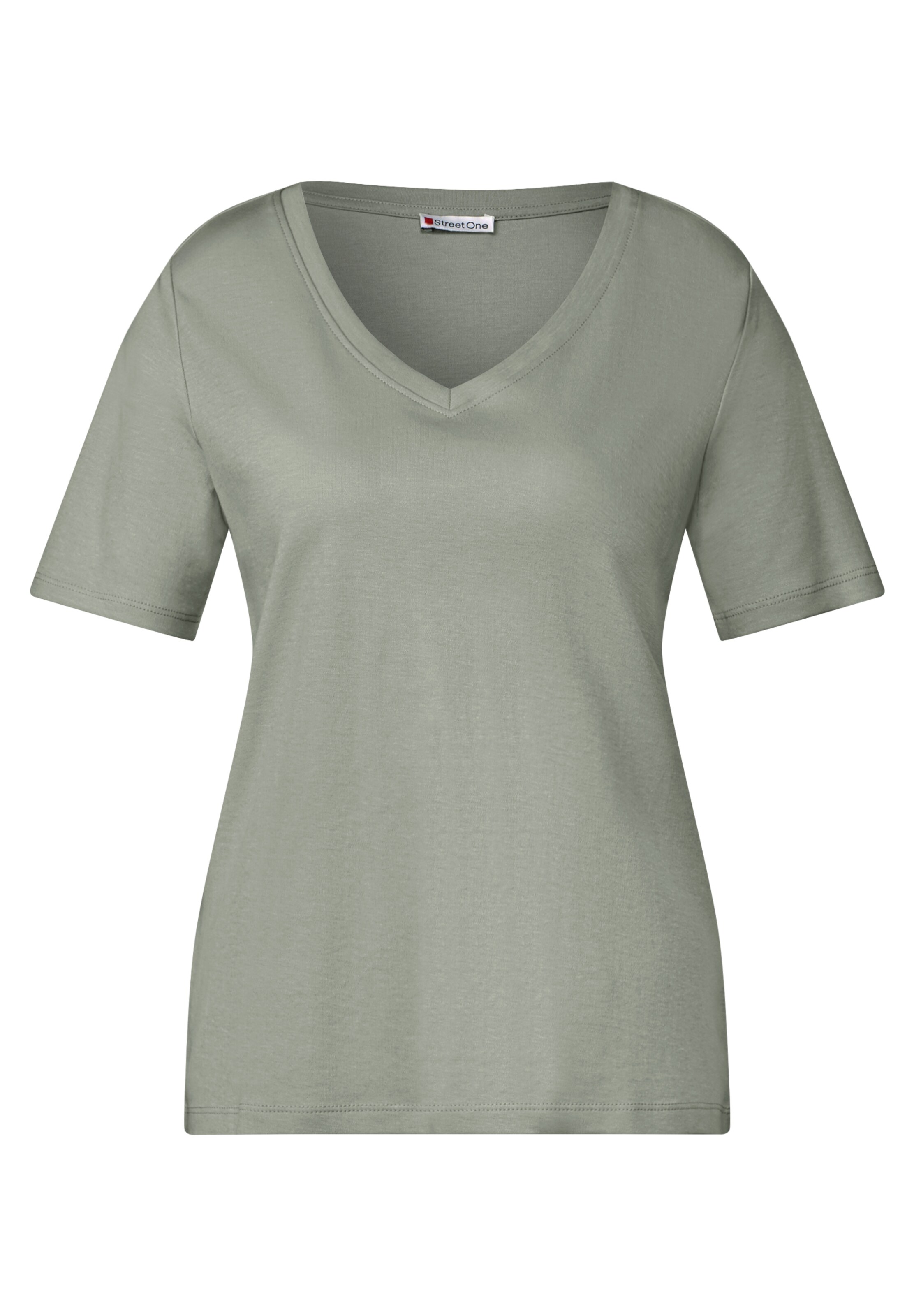 STREET ONE Shirt in Green: front