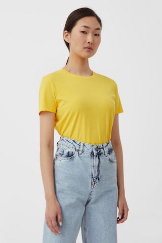 Finn Flare Shirt 'Basic' in Gelb