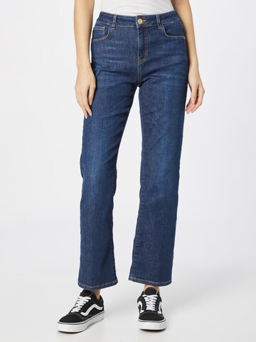 MOS MOSH Regular Jeans in Blauw: voorkant