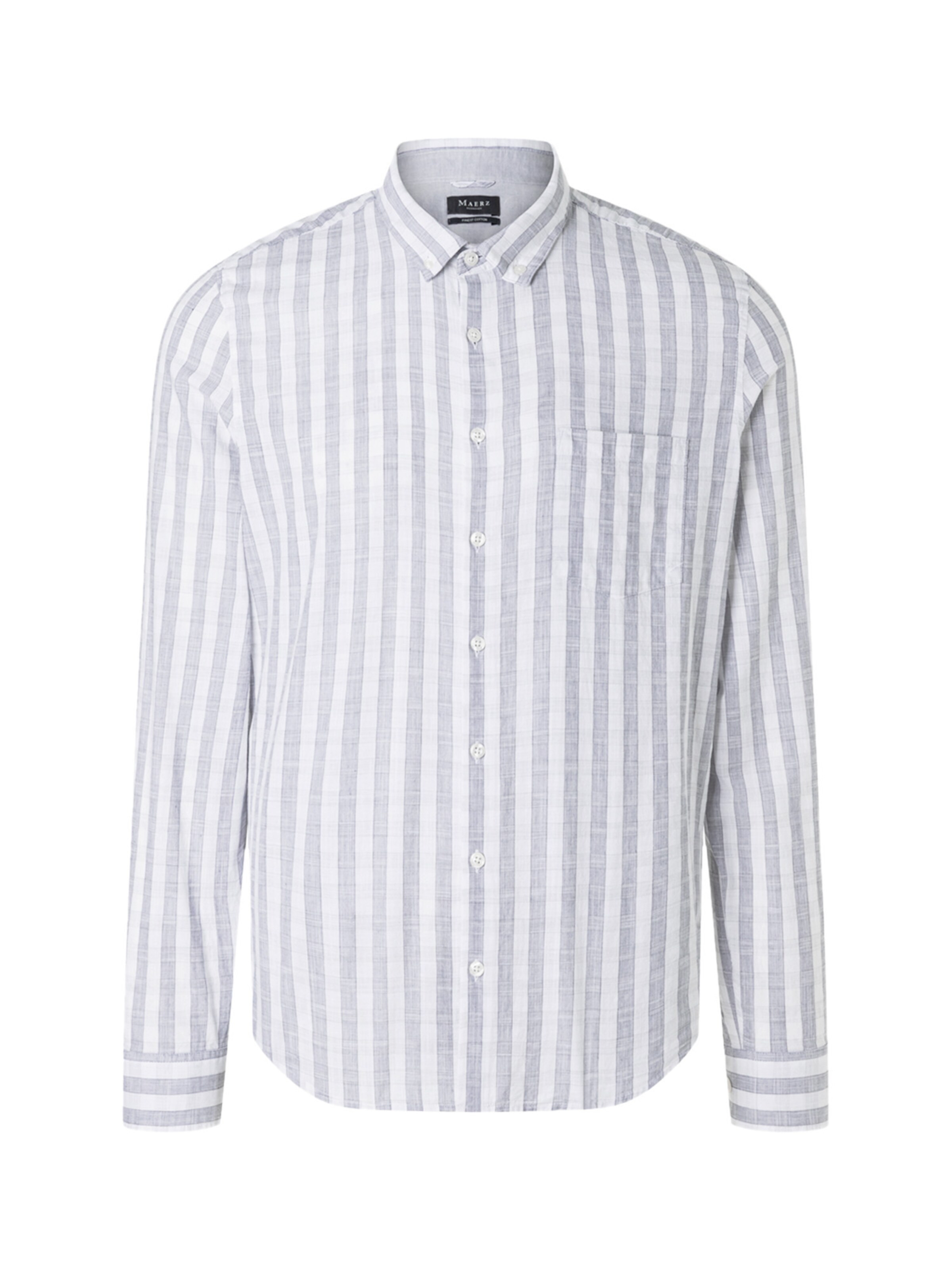 Chemise MAERZ Muenchen en bleu : devant