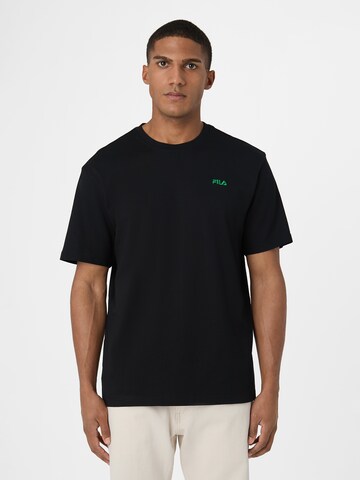 T-Shirt 'Navigli Pizza' FILA en noir