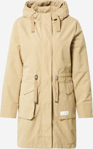 mazine Between-seasons parka 'Marydale' in Beige: front