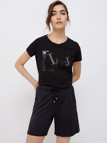Liu Jo Shirt 'mit Strass' in Black: front