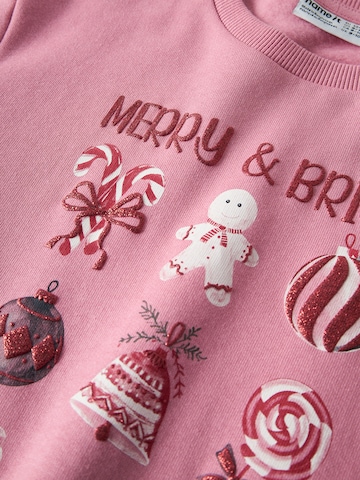 NAME IT - Sudadera 'NKFRambam' en rosa