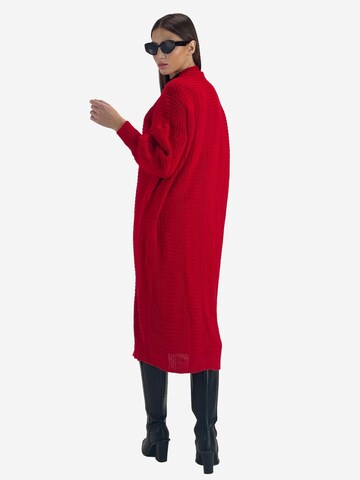 Elara Strickjacke in Rot