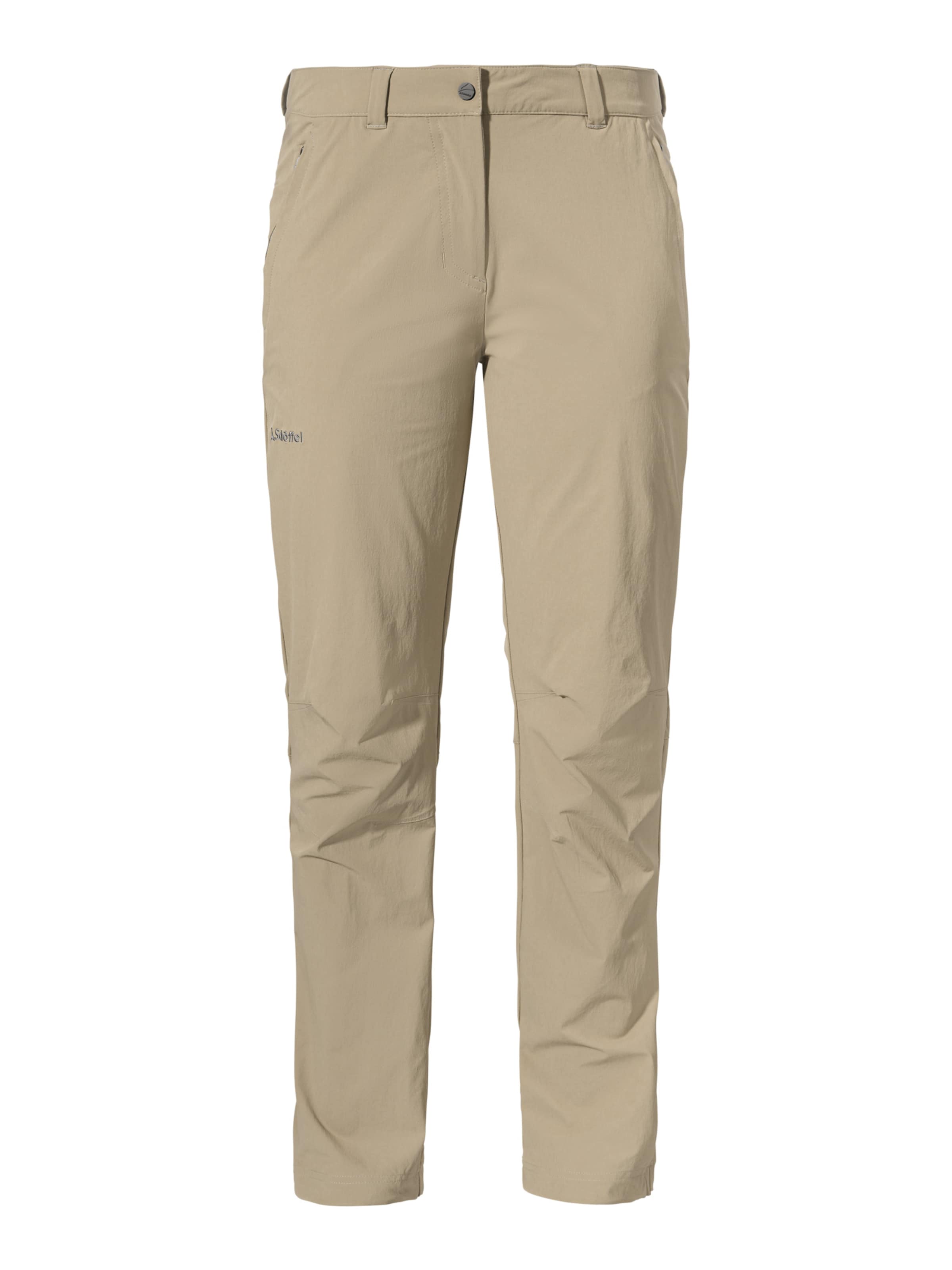 Schöffel Regular Outdoorhose 'Engadin1' in Beige: Vorderseite