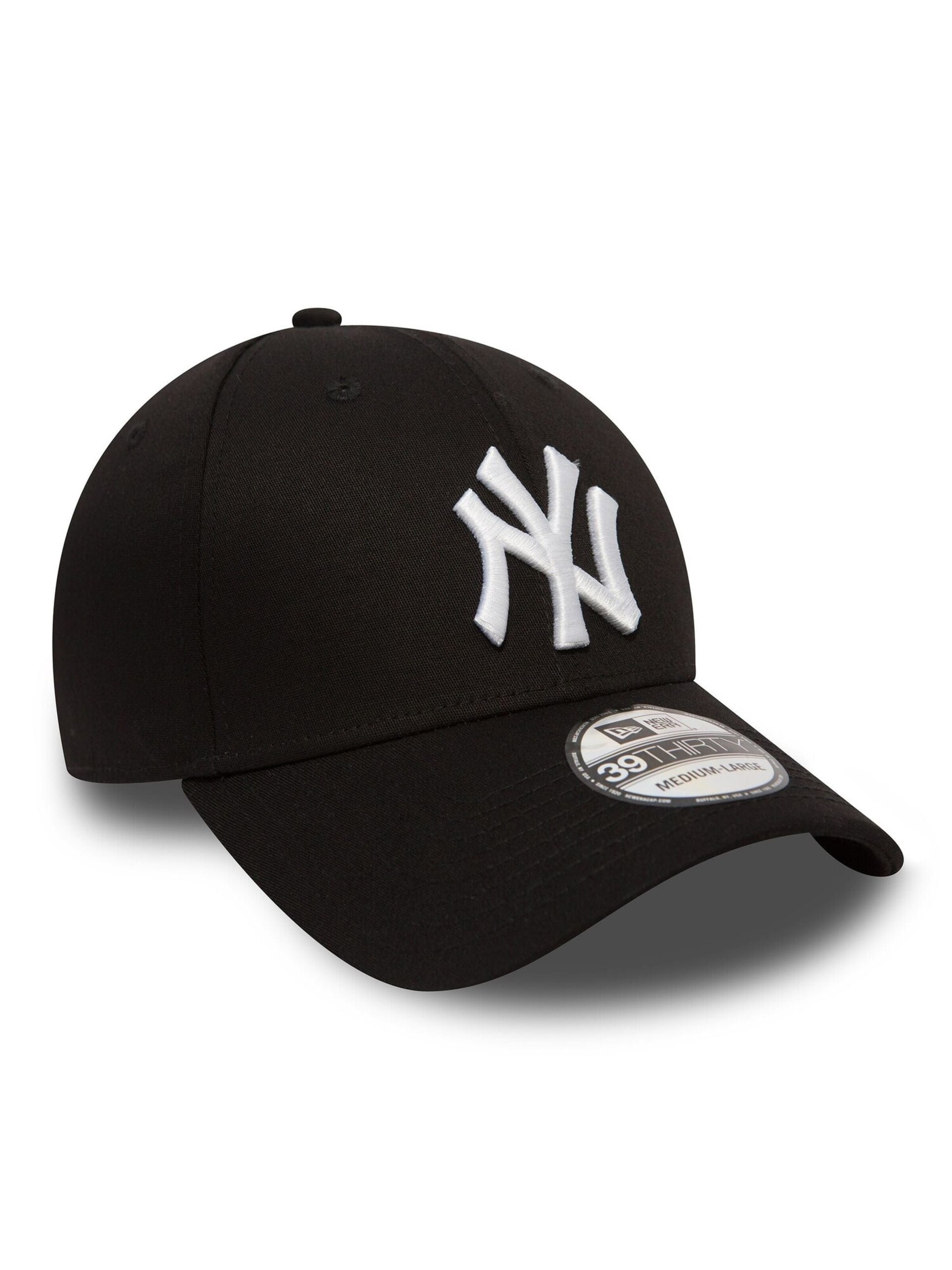 NEW ERA Athletic Cap '39THIRTY New York Yankees Basic' in Black
