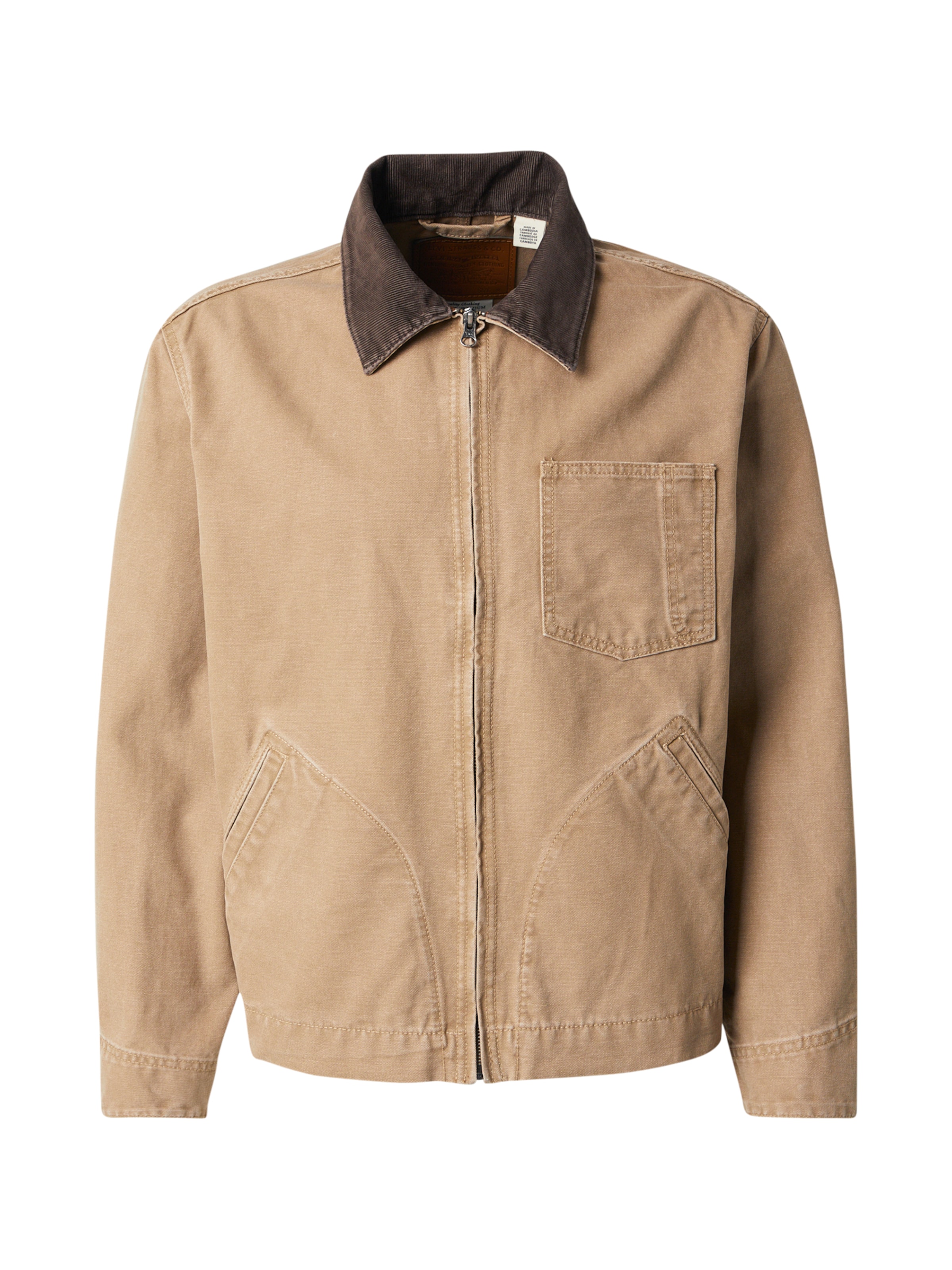 Veste mi-saison LEVI'S ® en beige : devant