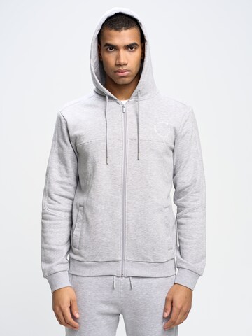 Sweat-shirt 'AJRON' BIG STAR en gris