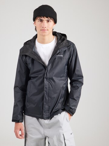 Giacca per outdoor 'Watertight II' di COLUMBIA in nero: frontale