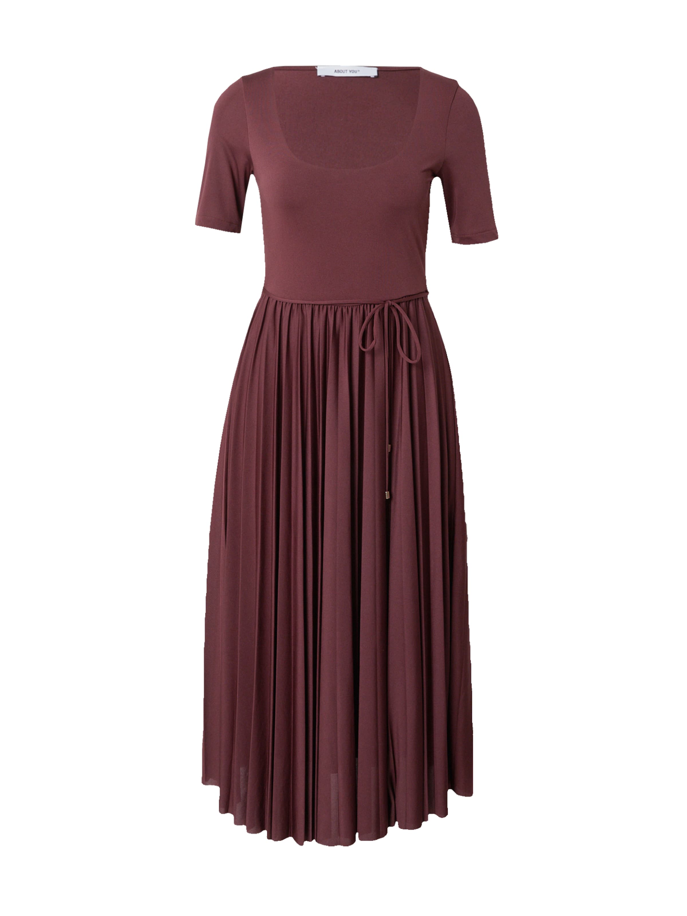 ABOUT YOU Vestido 'Meret Dress' en marrón oscuro, Vista del producto