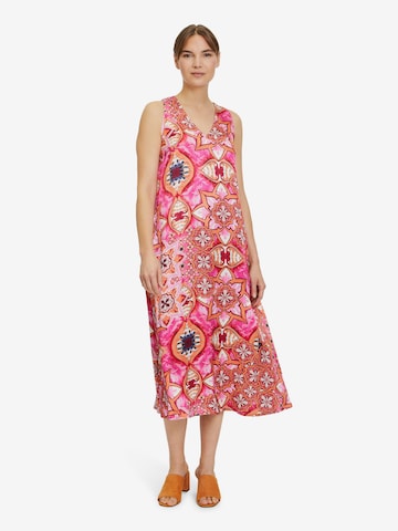 Vera Mont Summer Dress in Pink: front