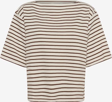 SOAKED IN LUXURY Sweatshirt 'SLIngina' i beige: forside