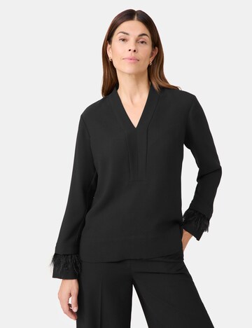 GERRY WEBER Bluse in Schwarz: Vorderseite