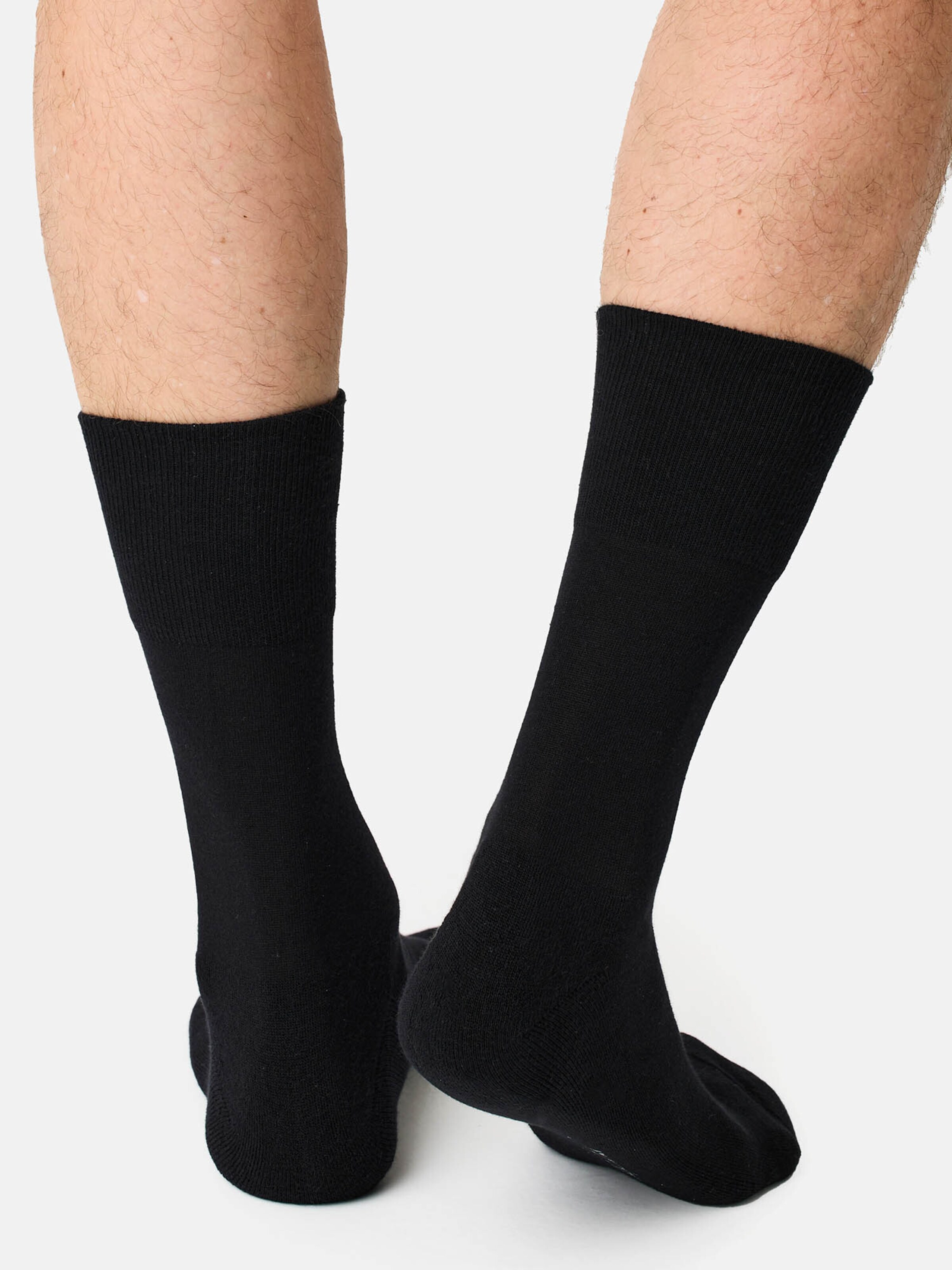 Chaussettes ' Baumwolle Aktiv Sport und Freizeit ' Nur Die en noir