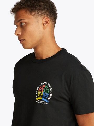 Tommy Jeans T-Shirt in Schwarz