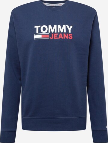 Tommy Jeans Tréning póló - kék: elől
