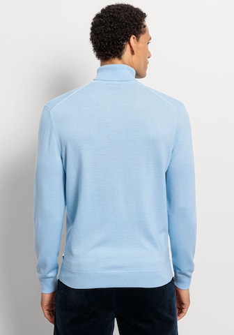 OLYMP Regular Fit Pullover in Blau