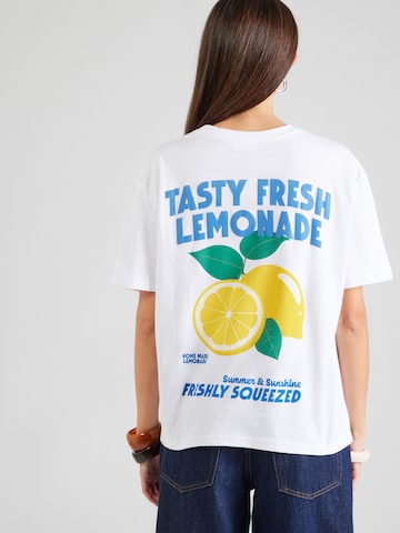 Sublevel - Camiseta en blanco: frente