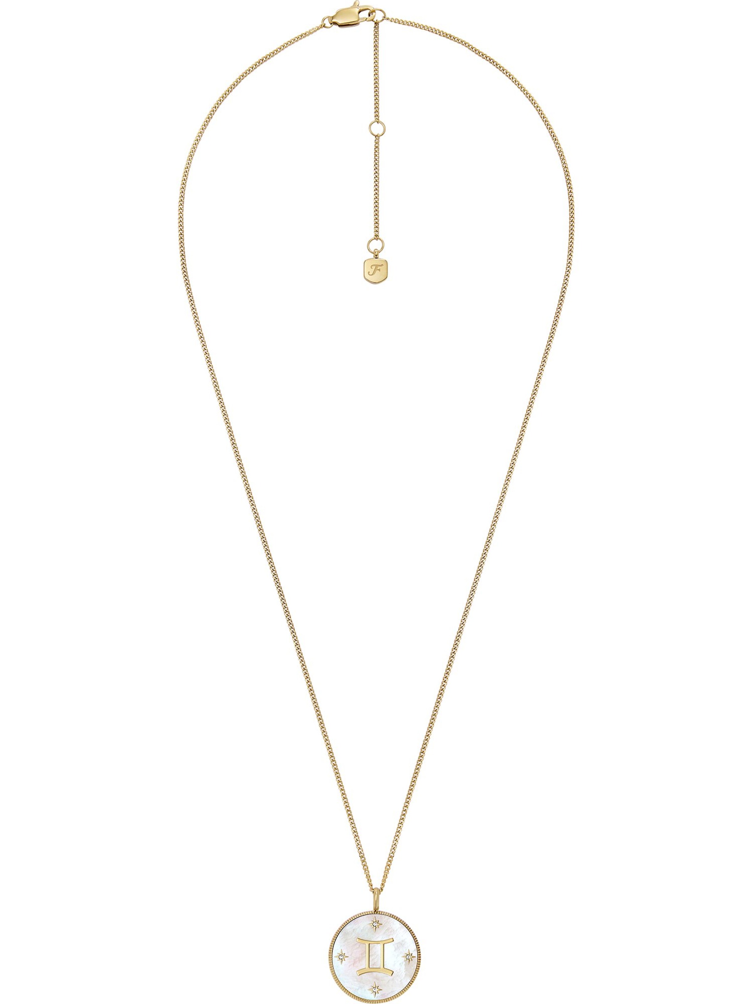 FOSSIL Kette in Gold: Vorderseite