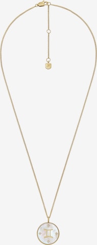 FOSSIL Kette in Gold: Vorderseite