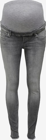 Only Maternity Skinny Jeans 'Blush' in Grey