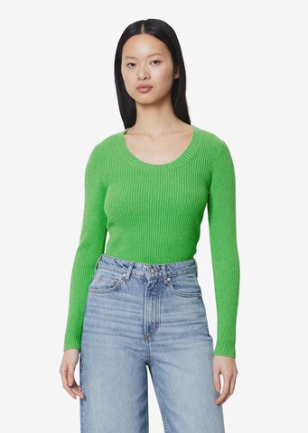 Pull-over Marc O'Polo en vert : devant