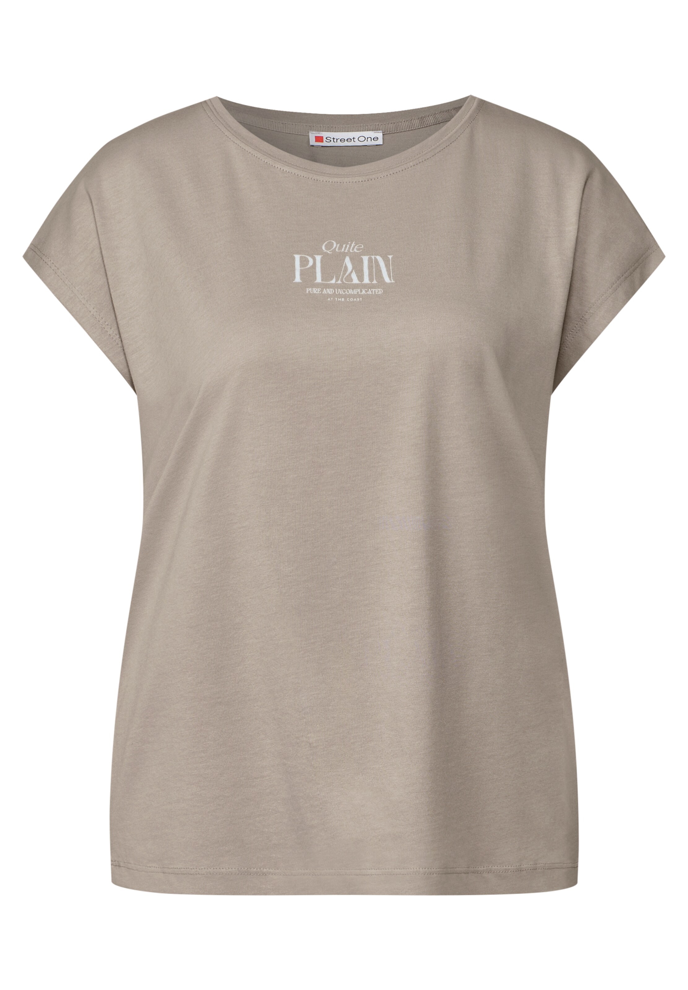 STREET ONE Shirt in Beige: front