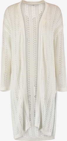 Hailys Knit Cardigan 'Ra44ya' in White: front