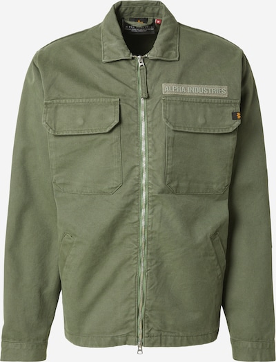 ALPHA INDUSTRIES Välikausitakki koossa S värissä khaki, Tuotenäkymä